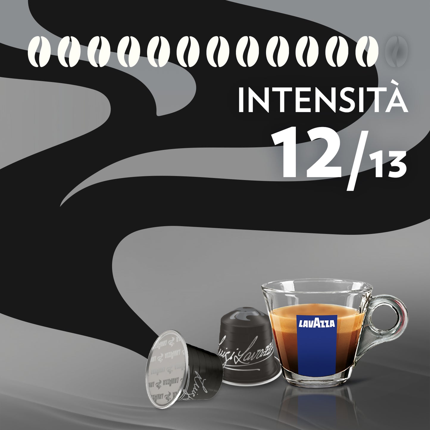 Capsule Alluminio Lavazza Maestro Ristretto comp. Nespresso