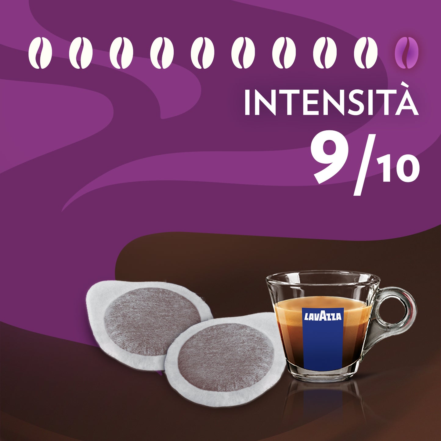 Cialde Ese 44 mm Lavazza gran espresso Intenso