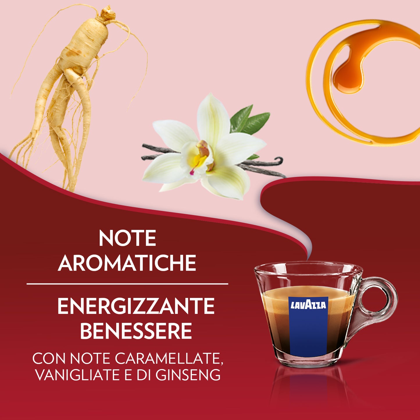 Capsule caffè Lavazza Ginseng compatibili A MODO MIO