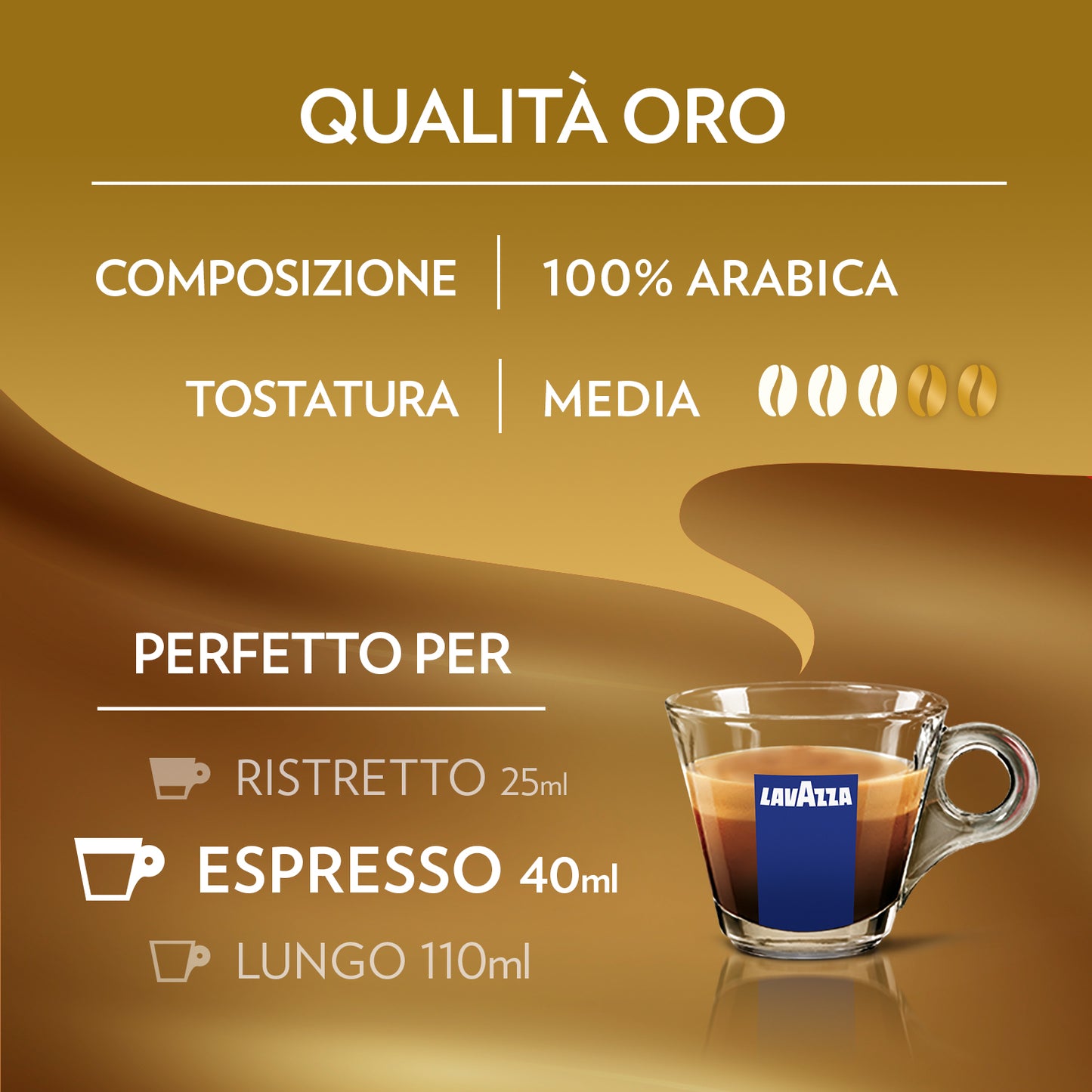 Capsule Lavazza A Modo Mio Qualità Oro