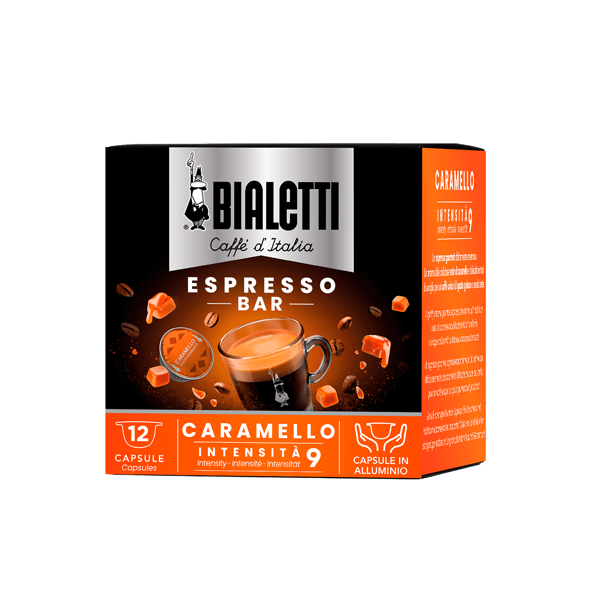 Capsule caffè Bialetti "Gourmet" gusto Caramello