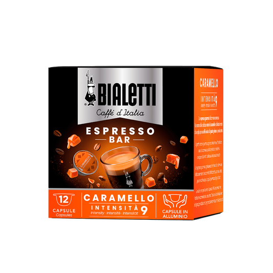 Capsule caffè Bialetti "Gourmet" gusto Caramello