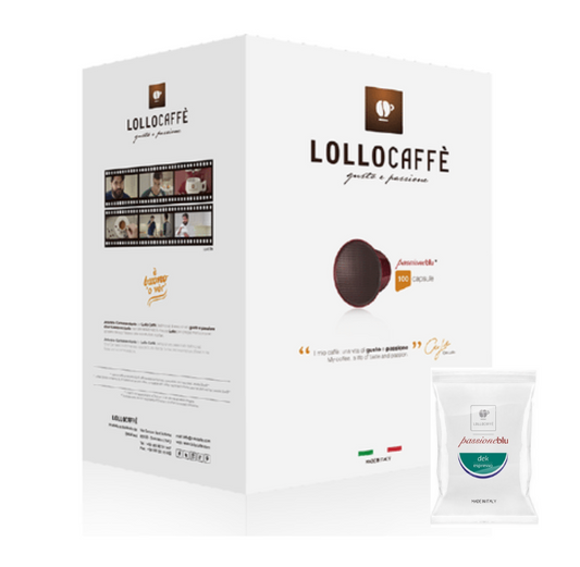 Capsule Lollo Miscela Dek Compatibili Blue