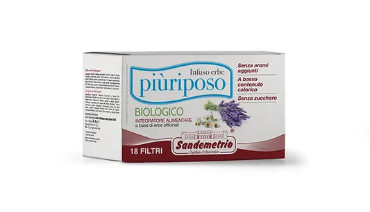 Filtri Sandemetrio Infuso Erbe Più Riposo