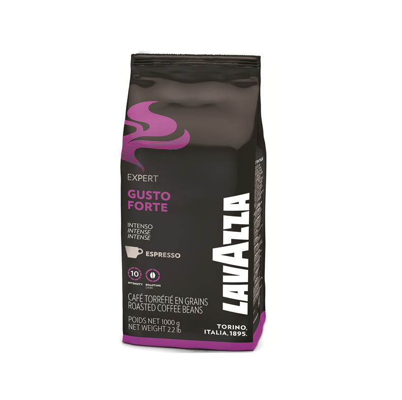 Caffè in grani Lavazza Gusto Forte
