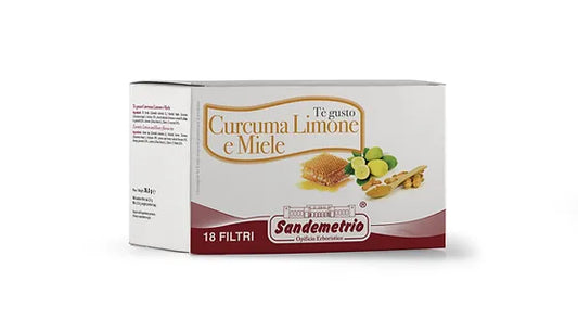Filtri Sandemetrio Tè Gusto Curcuma Limone e Miele