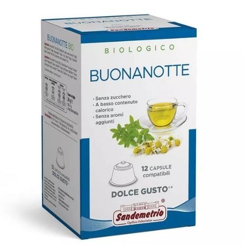 Capsule Sandemetrio Tisana Buonanotte Comp. Dolce Gusto