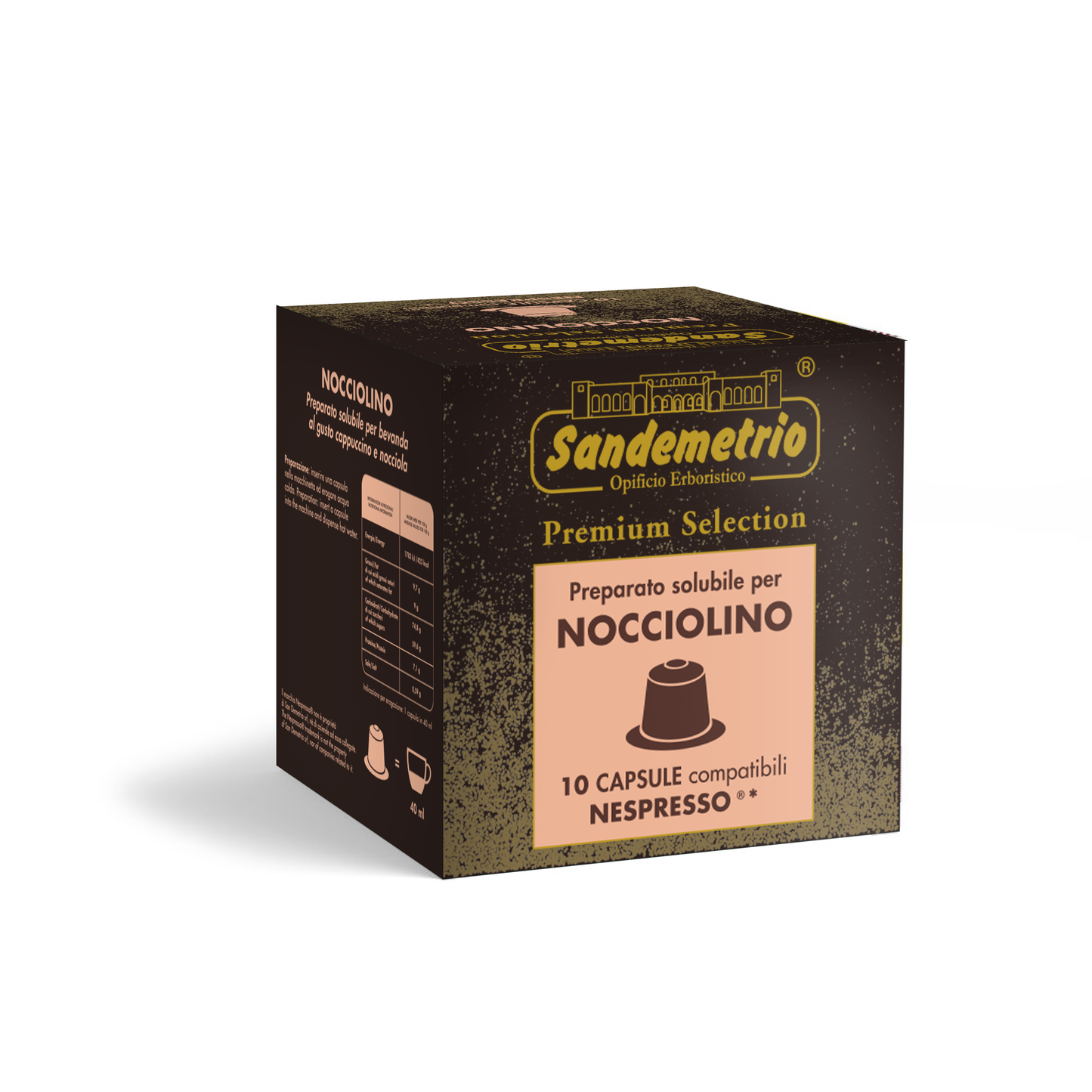 Capsule Sandemetrio Nocciolino comp. Nespresso