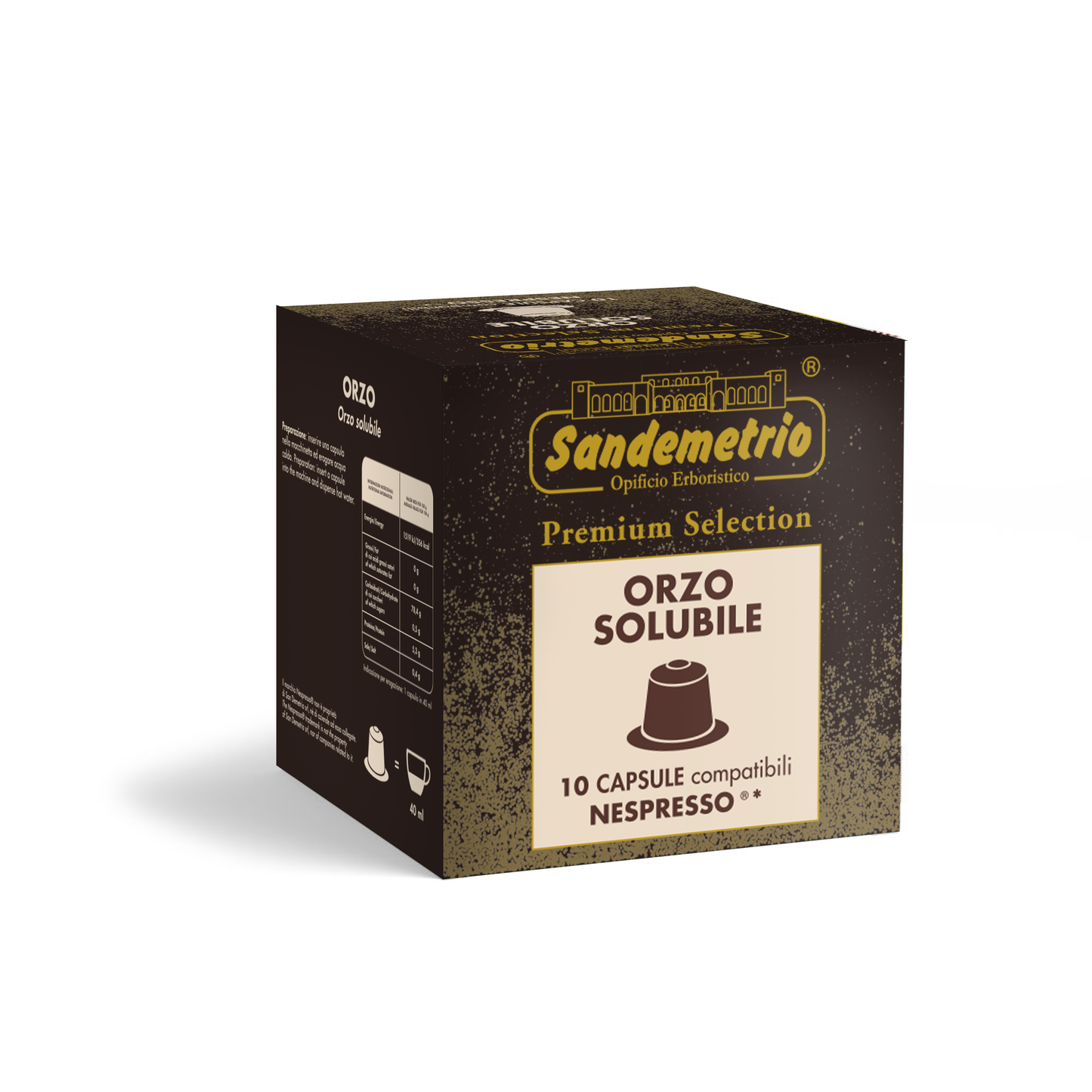 Capsule Sandemetrio Orzo comp. Nespresso
