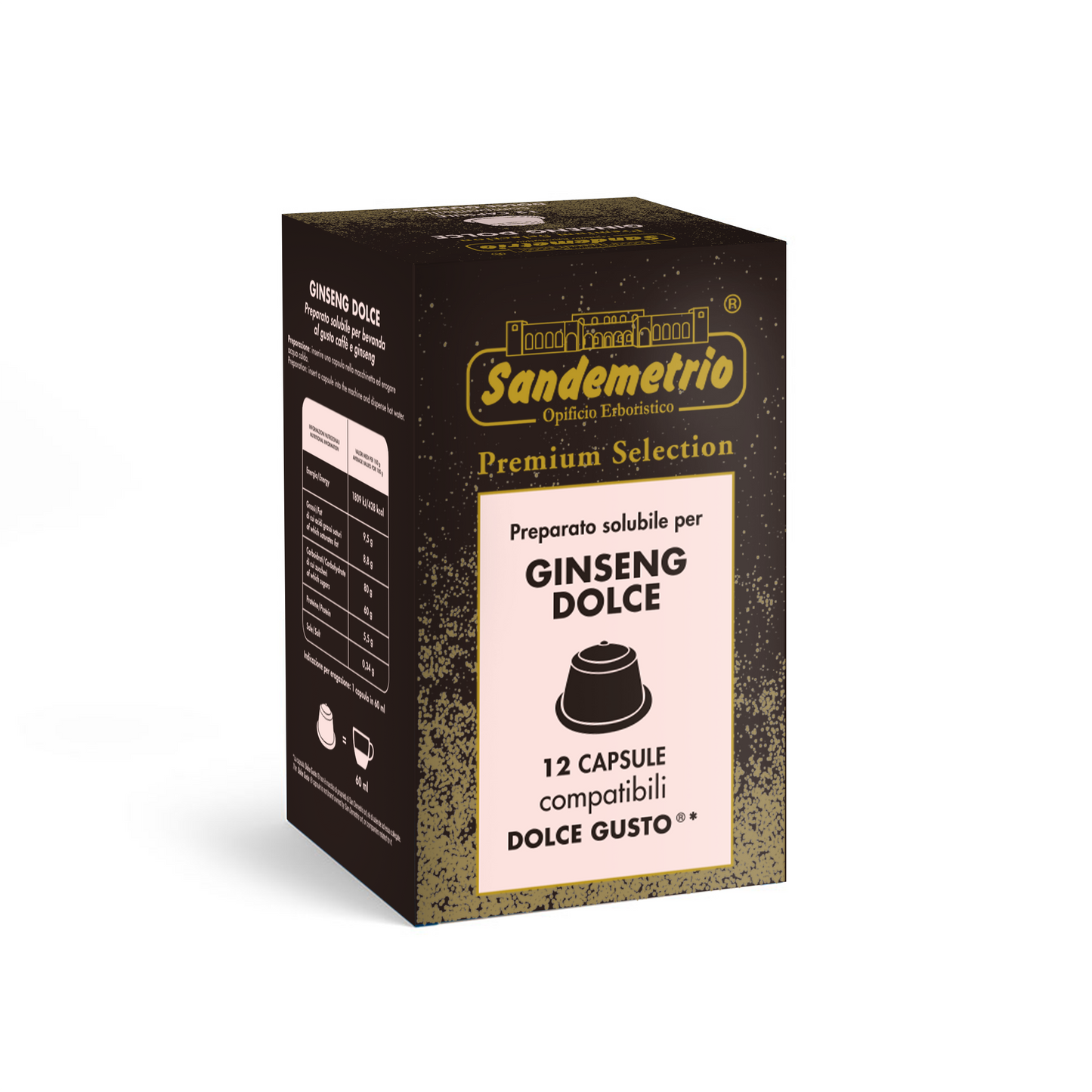 Capsule Sandemetrio Ginseng Dolce Comp. Dolce Gusto