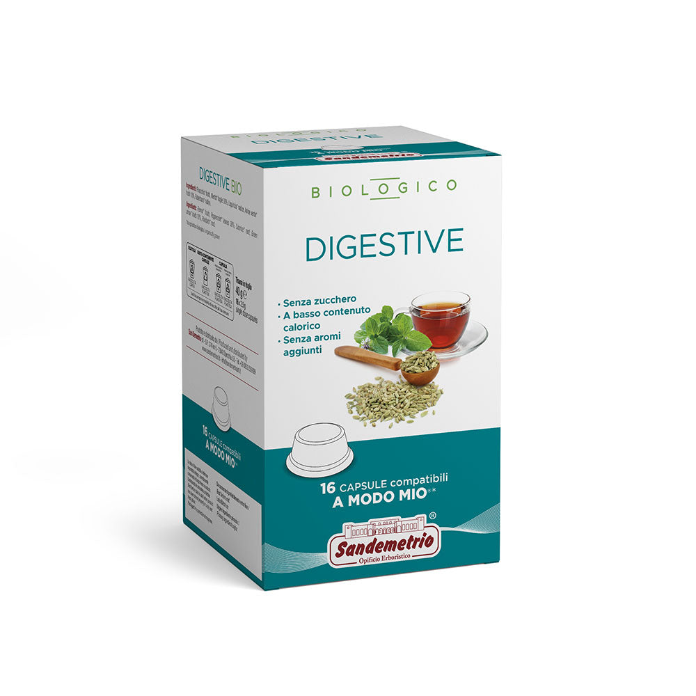 Capsule Sandemetrio Tisane Digestive Comp. A Modo Mio