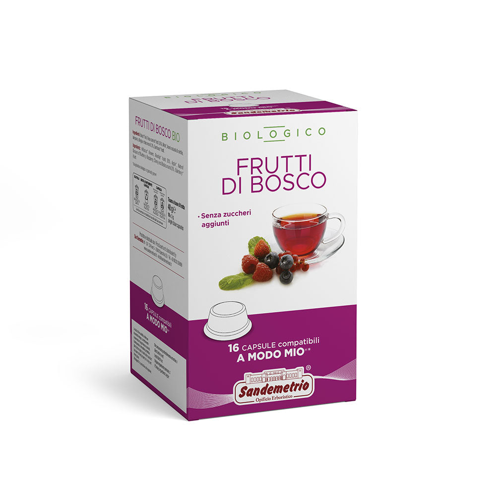 Capsule Sandemetrio Infuso Frutti di Bosco Comp. A Modo Mio