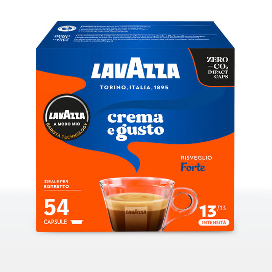 Capsule caffè Lavazza crema e gusto forte comp A MODO MIO