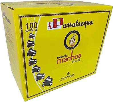 Capsule Passalacqua Miscela Manhoa Compatibili Nespresso