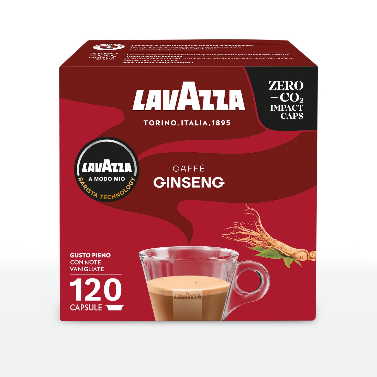 Capsule caffè Lavazza Ginseng compatibili A MODO MIO