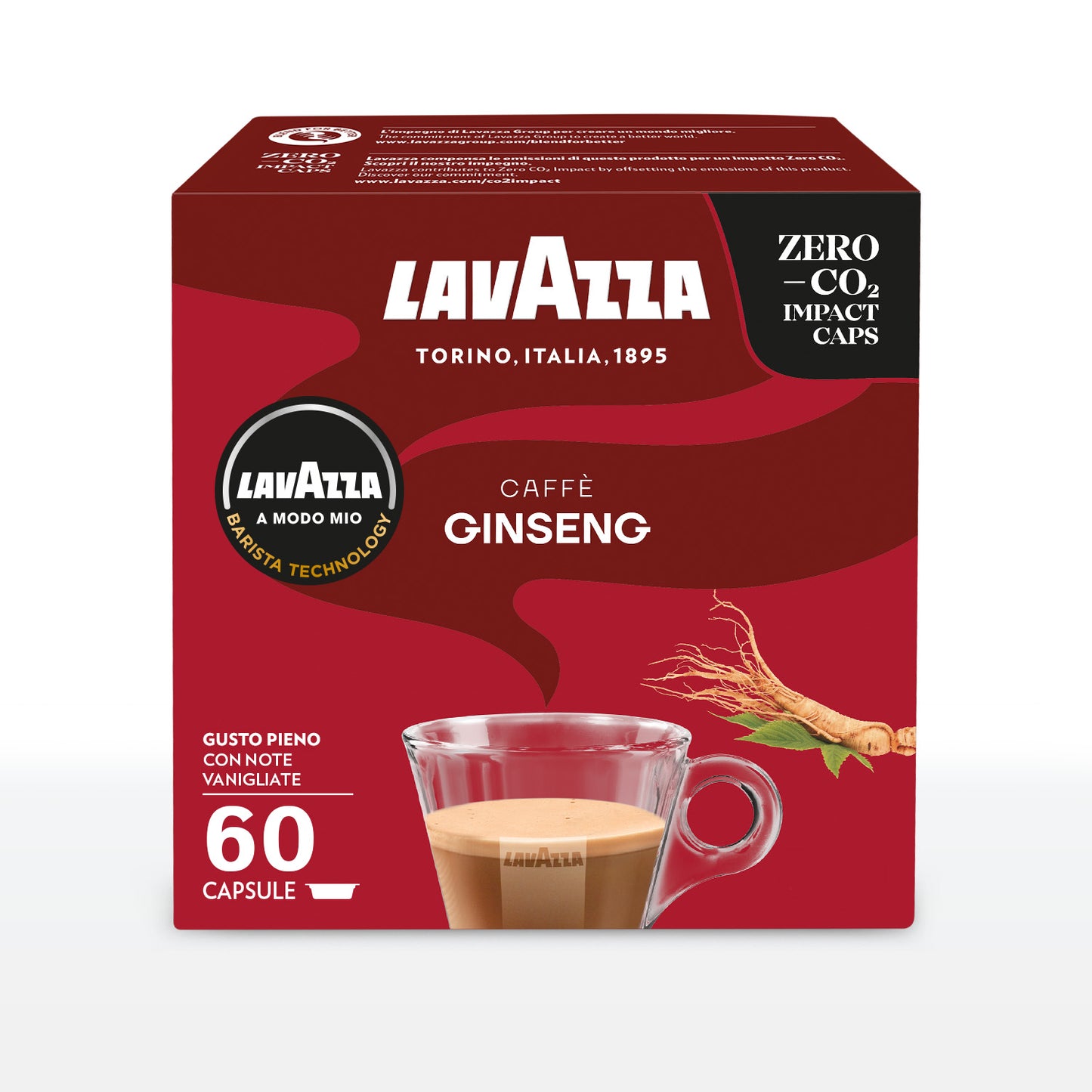 Capsule caffè Lavazza Ginseng compatibili A MODO MIO