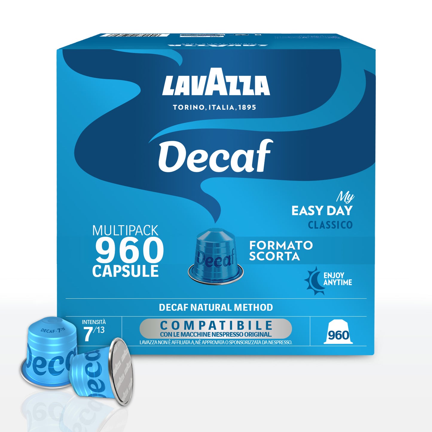 Capsule Alluminio Lavazza Espresso Dek comp. Nespresso