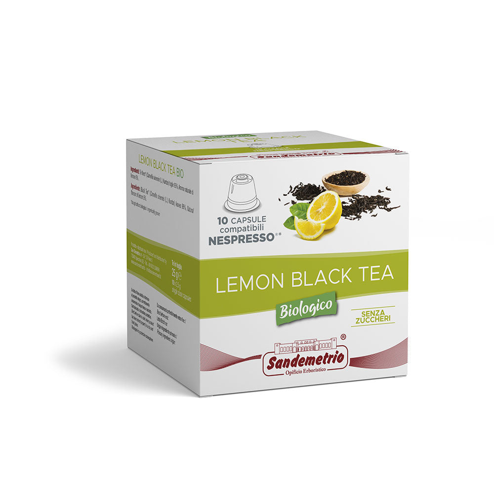 Capsule Sandemetrio Lemon Black Tea comp. Nespresso