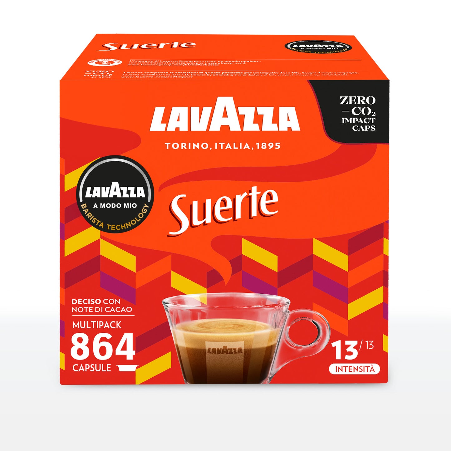 Capsule caffè Lavazza Suerte compatibili A MODO MIO