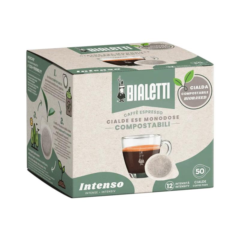Cialde in carta ese 44 mm Miscela Intenso Bialetti