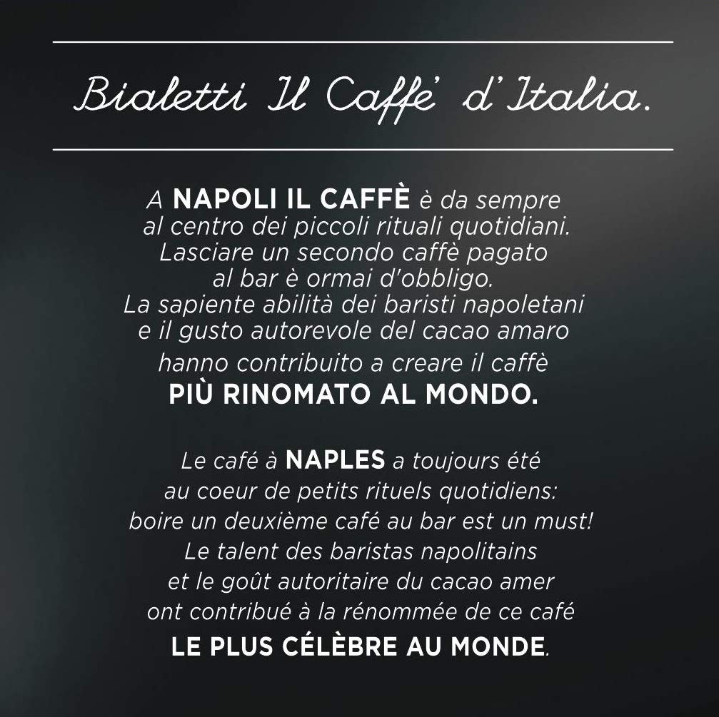 Capsule Bialetti Napoli MULTIPACK (Gusto Forte) - (confezioni da 72 capsule)