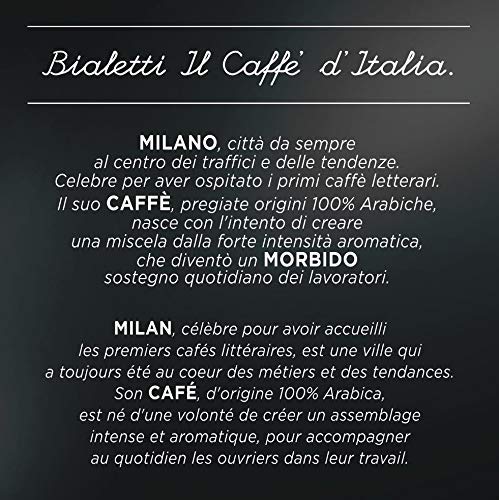 Capsule Bialetti caffè d'Italia Milano (Gusto Morbido)
