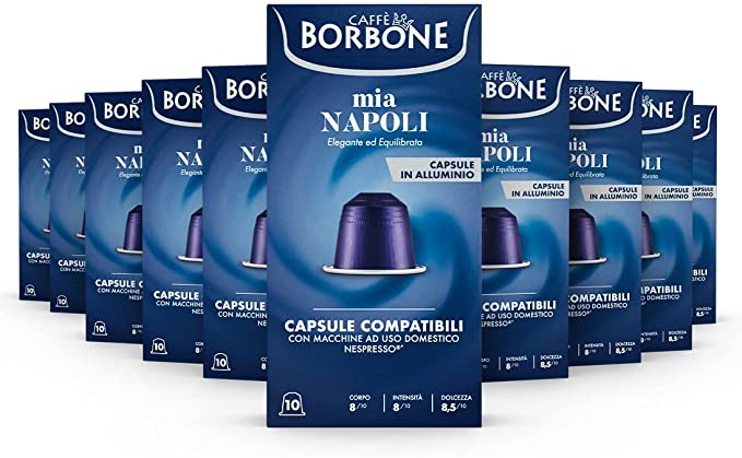 Capsule Borbone - mia Napoli compatibili Nespresso