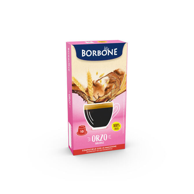 Capsule Borbone Per ORZO SOLUBILE compatibile Nespresso