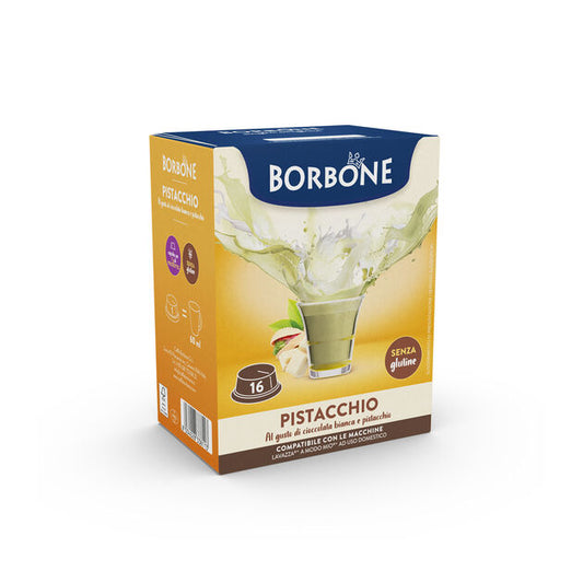 Capsule Borbone Solubile al PISTACCHIO x a modo mio