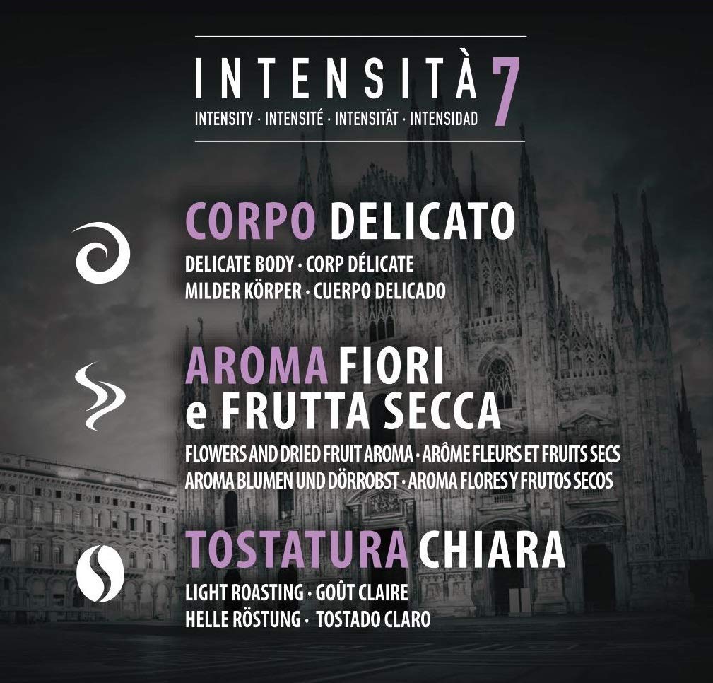 Capsule Bialetti caffè d'Italia Milano (Gusto Morbido)