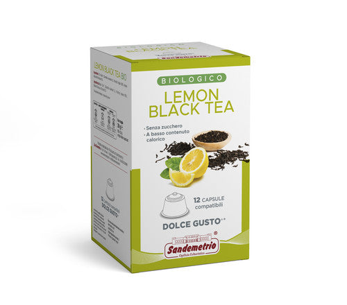 Lemon Black Tea Sandemetrio - 16 Capsule compatibili Lavazza A Modo Mio ®