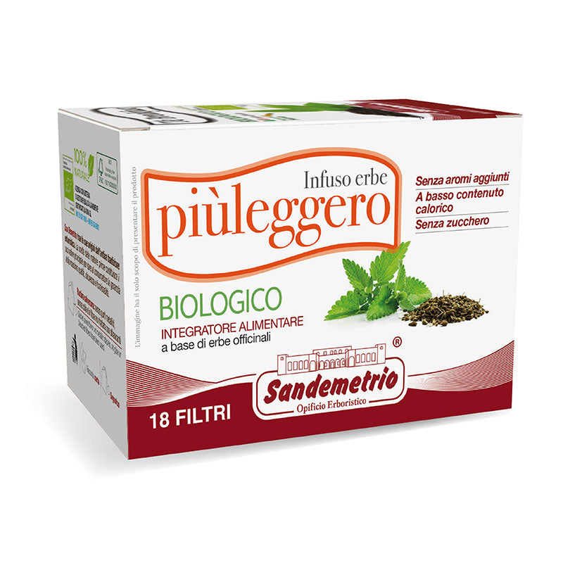 Filtri Sandemetrio Infuso Erbe Più Leggero