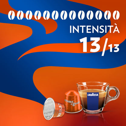 Capsule Alluminio Lavazza Crema e Gusto Forte comp. Nespresso