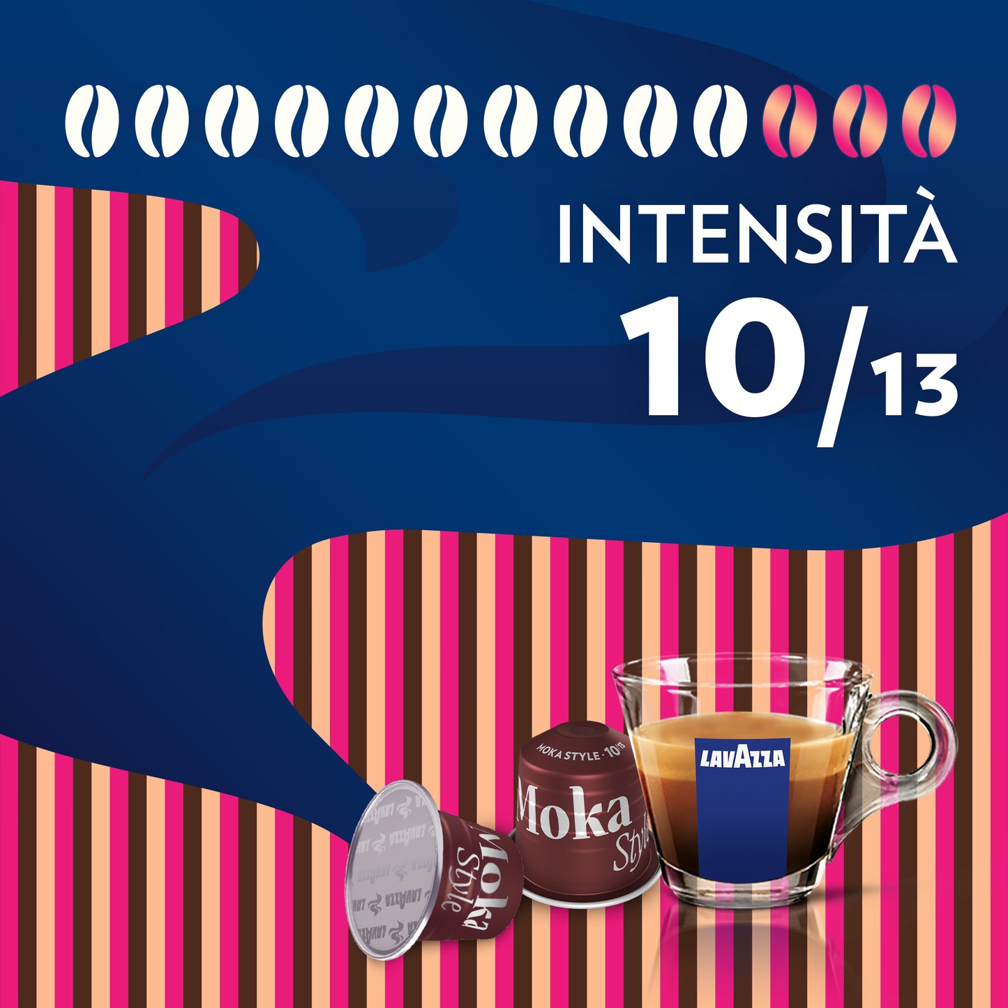 Capsule Alluminio Lavazza Moka Style comp. Nespresso