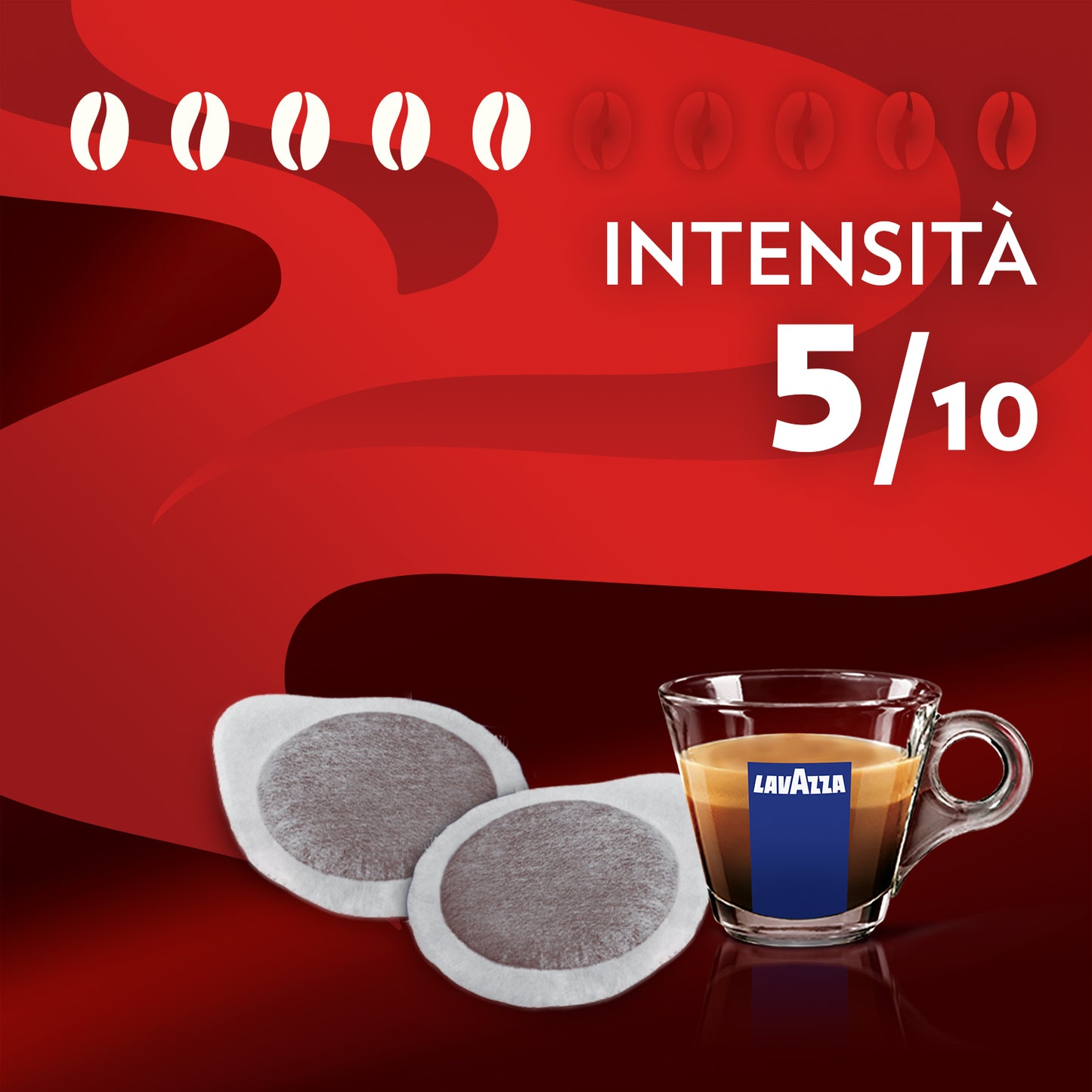 Cialde Carta Lavazza Qualità Rossa