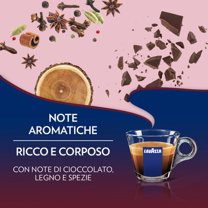 Capsule Alluminio Lavazza Crema e Gusto Ricco comp. Nespresso