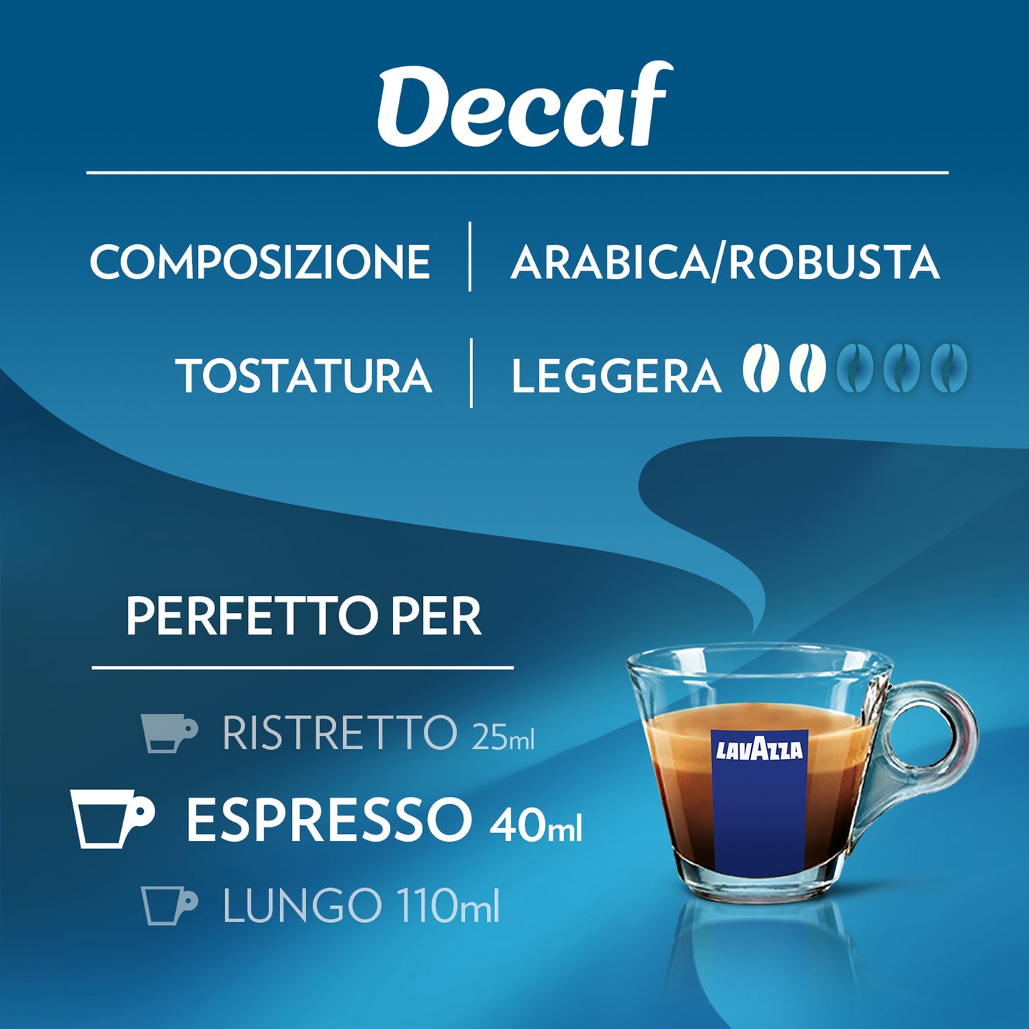 Capsule Alluminio Lavazza Espresso Dek comp. Nespresso