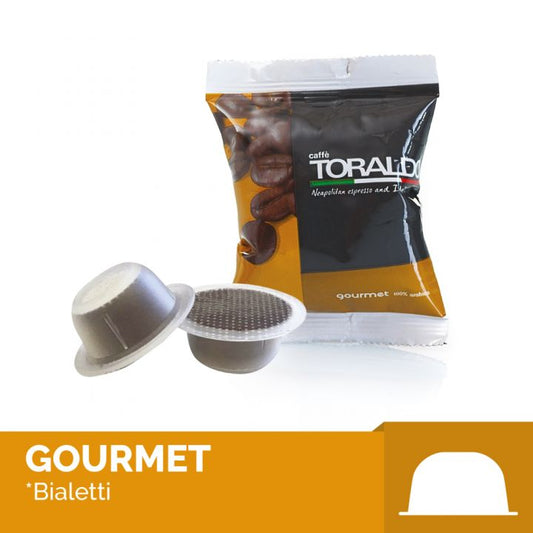 Capsule caffè Toraldo GOURMET compatibili BIALETTI