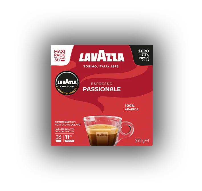 Capsule caffè Lavazza passionale compatibili A MODO MIO