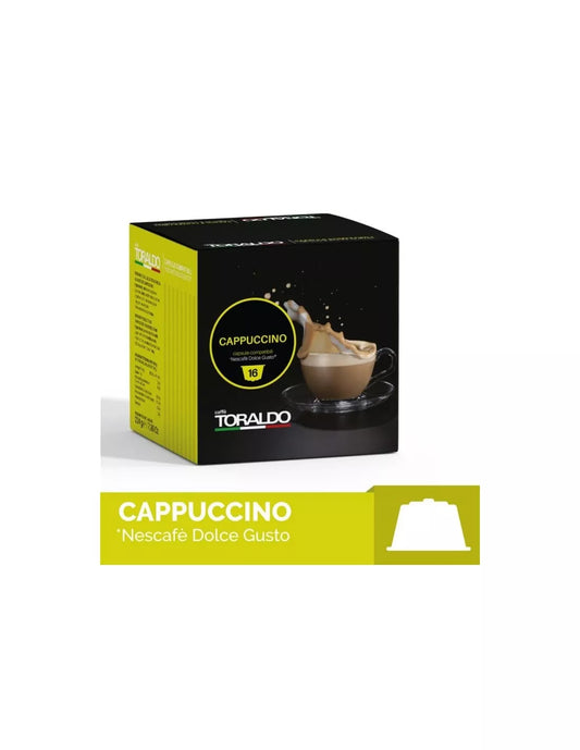 Capsule Toraldo Cappuccino compatibili Dolce Gusto