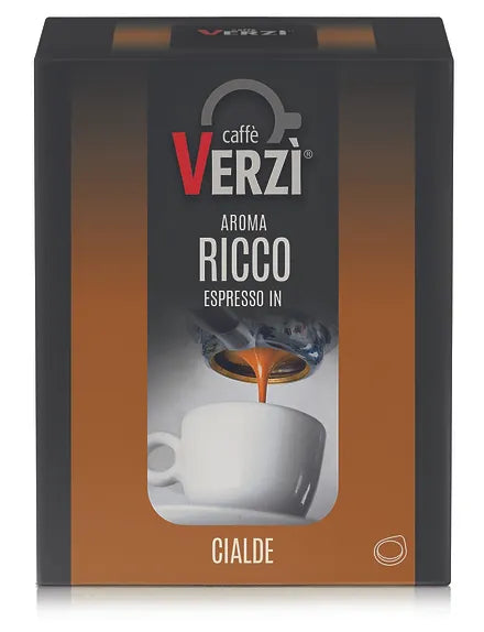 Cialde carta 44 mm Caffè Verzì RICCO