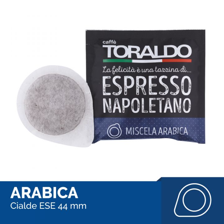 Cialde caffè 44 mm Toraldo Miscela ARABICA