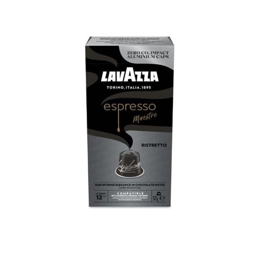 Capsule Alluminio Lavazza Maestro Ristretto comp. Nespresso