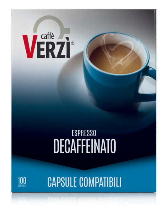 Capsule Caffè Verzì DECAFFEINATO compatibili A MODO MIO