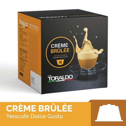 Capsule Toraldo Crème Brûlée compatibili Dolce Gusto