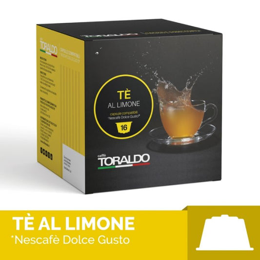 Capsule Toraldo Tè al limone compatibili Dolce Gusto