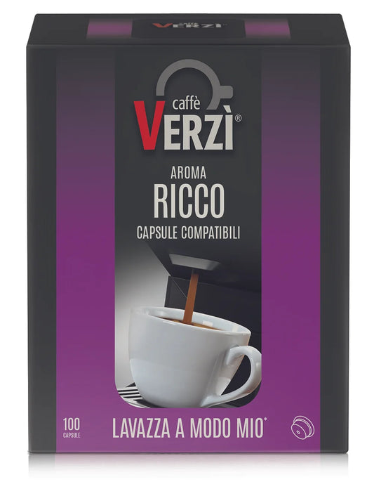 Capsule Caffè Verzì RICCO compatibili A MODO MIO