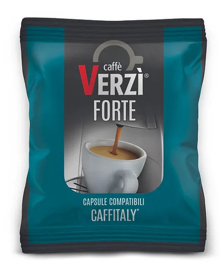 Capsule Caffè Verzì Aroma Forte compatibili Caffitaly