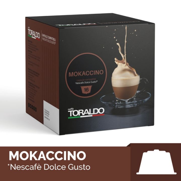 Capsule Toraldo Mokaccino compatibili Dolce Gusto