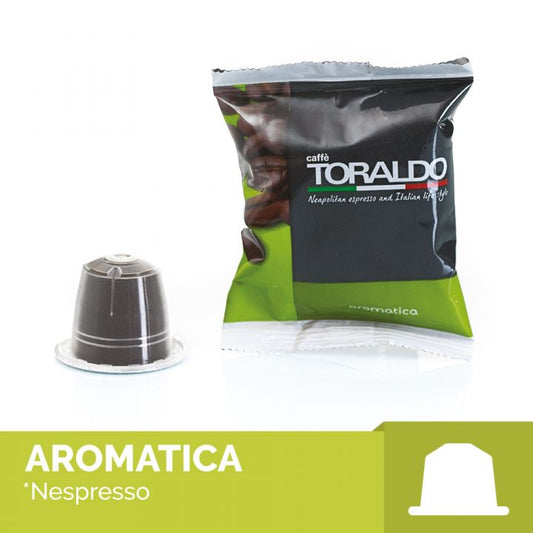 Capsule caffè Toraldo AROMATICA compatibili Nespresso